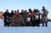 Состязания охотничьих лаек по подсадному медведю 16 января 2016 г.